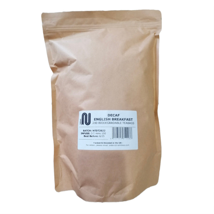 Nemi Teas - Decaf English Breakfast - x200 Teabags