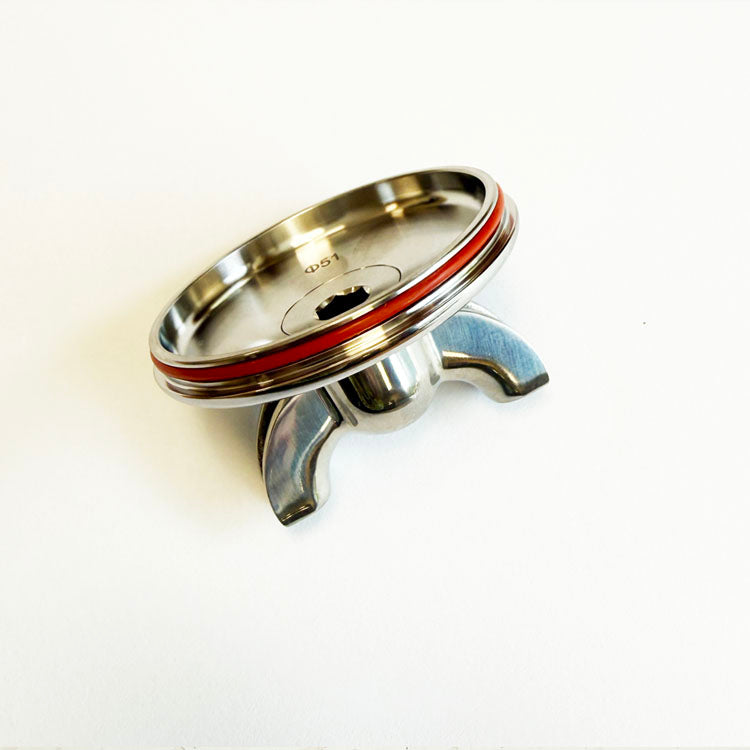 Double spout adaptor for the Cera Porta Filter handle (Portable espresso machine)