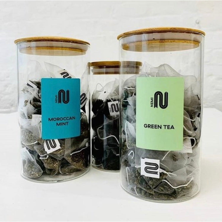 Nemi Teas Glass Jar