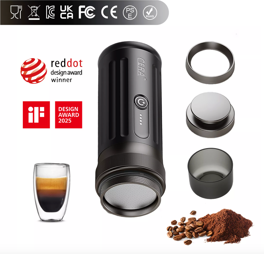 PCM03S-MAX Smart Portable Espresso Maker by Cera