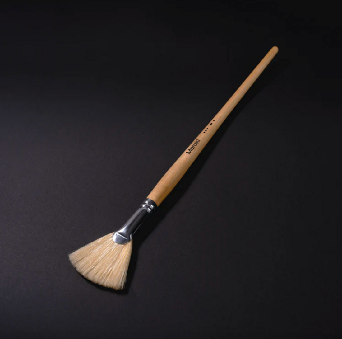 Long Barista Cleaning Brush for Merkai