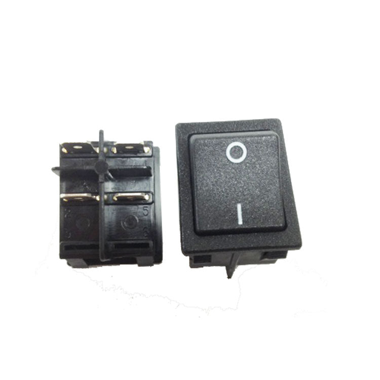 BIPOLAR SWITCH BLACK 10A 250V