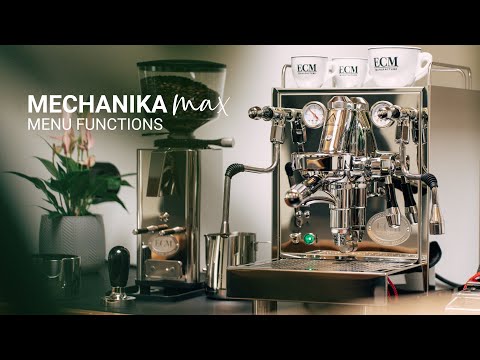 ECM Mechanika Max Espresso Machine