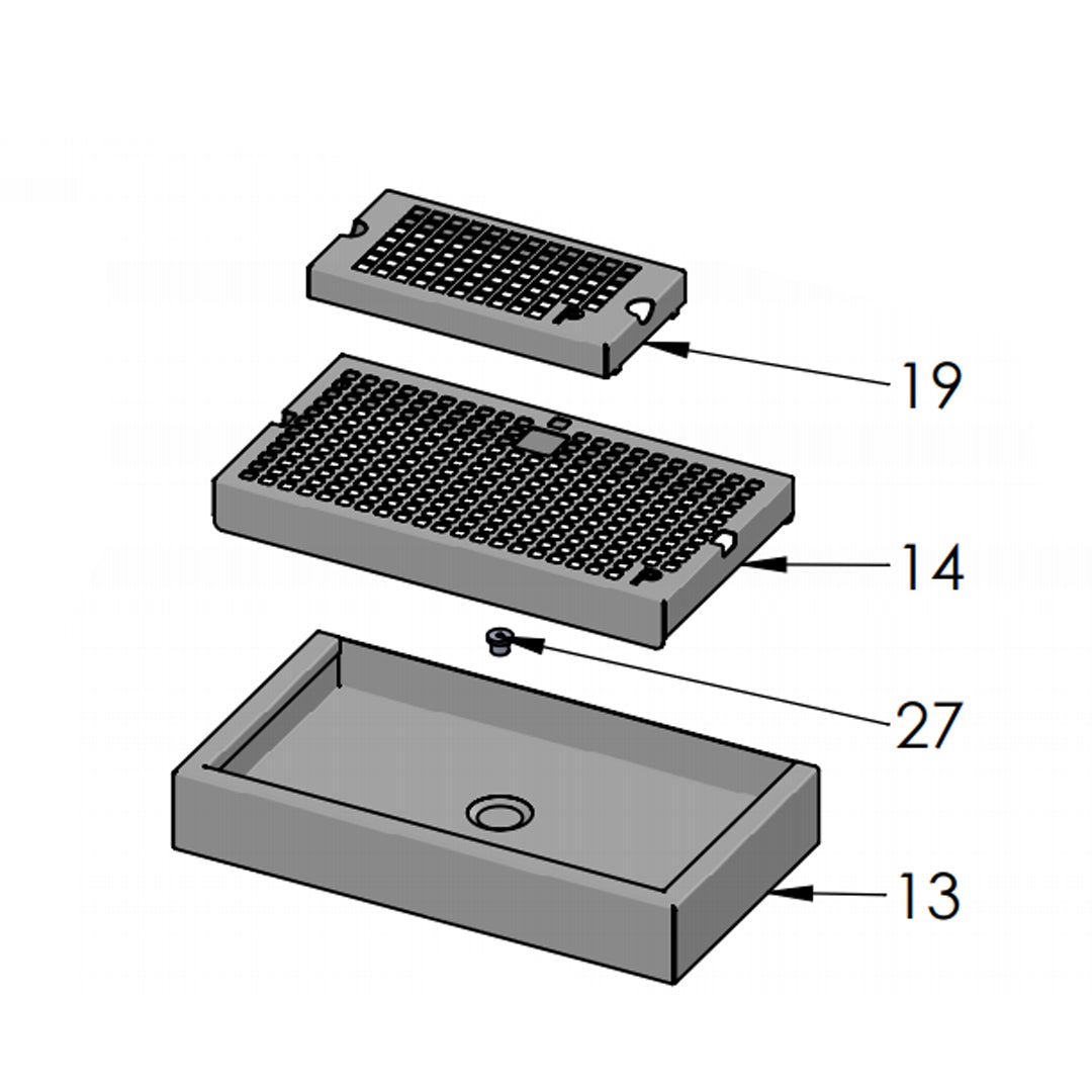 Profitec 700 Drip Tray Height Grid