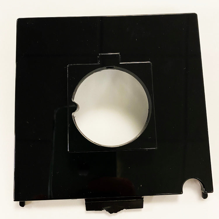 Eureka Mignon black plastic top plate