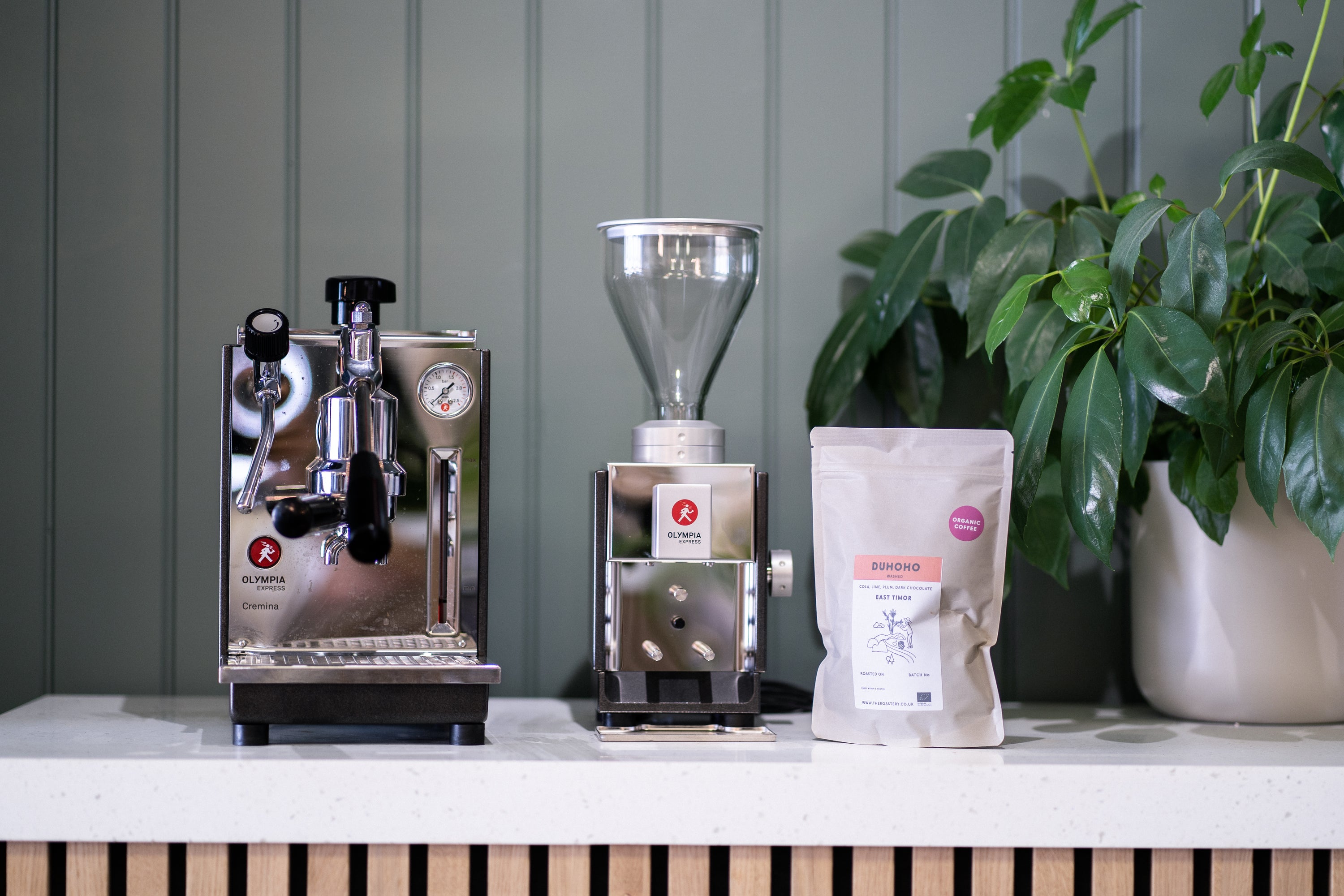 Becoming the UK’s main stockists for Olympia Express Espresso Machines