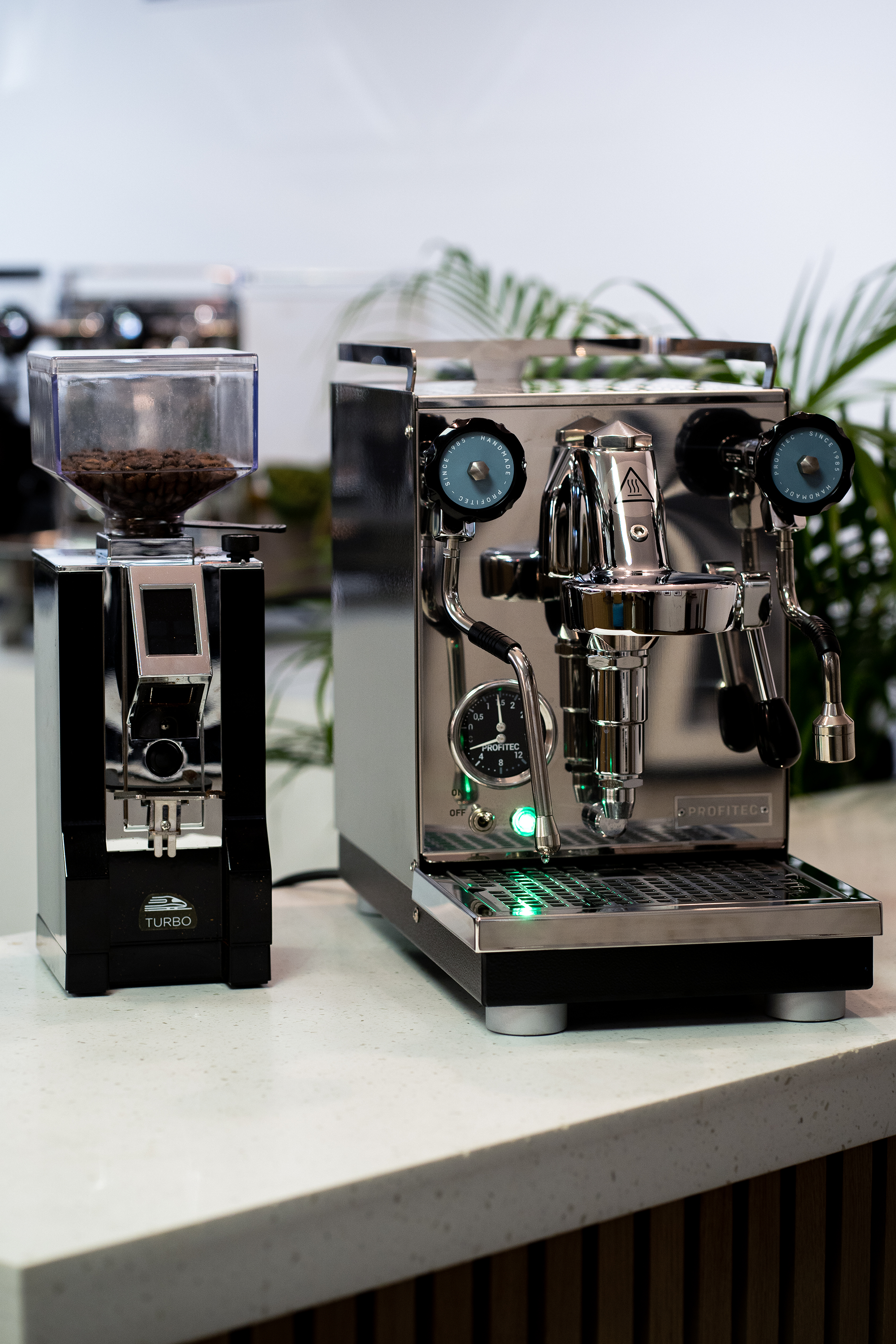 Espresso Machine and Grinder setup guide