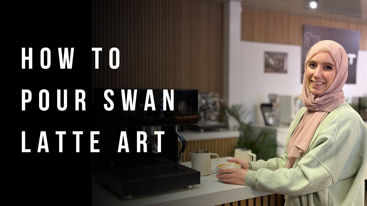 How to Pour Swan Latte Art | Step By Step