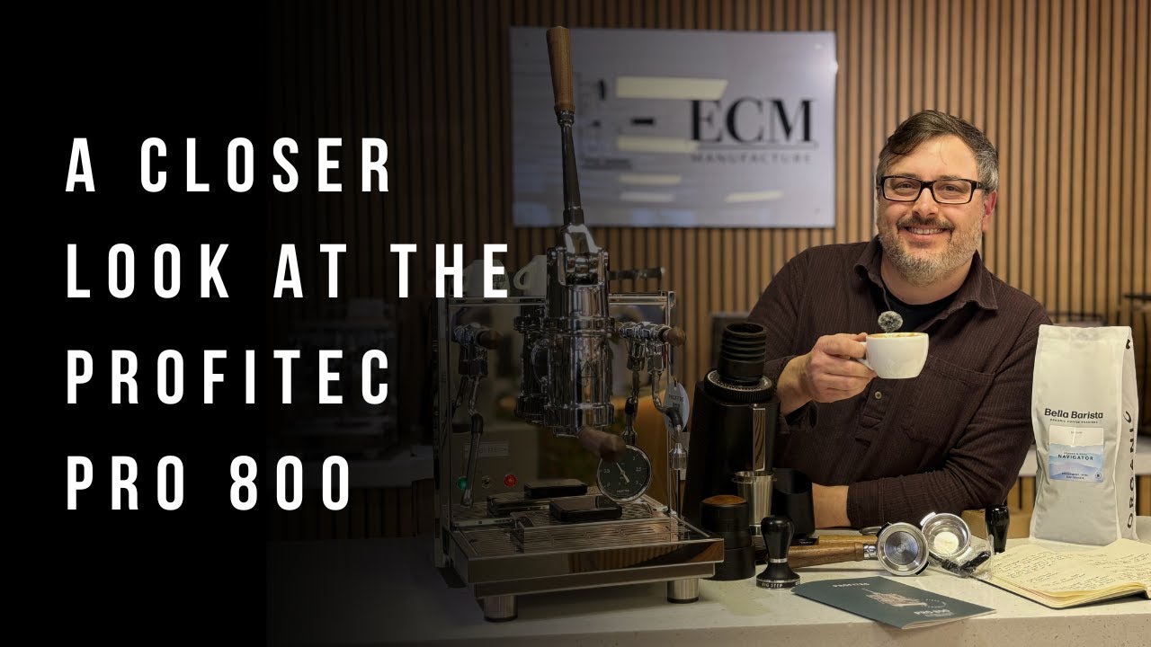 Profitec Pro 800 Lever Espresso Machine – The Ultimate Manual Espresso Experience!