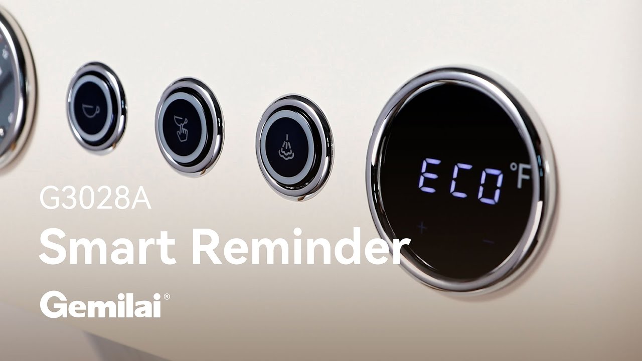 Ele G3028A Espresso Machine | Smart Reminder Guide | Gemilai