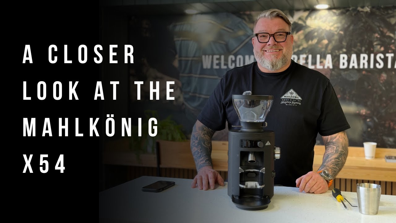 Closer look at the Mahlkönig X54 Grinder | Cleaning, Maintenance, and First Look