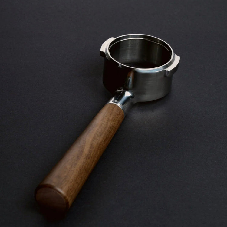 Meraki Porta Filter with Wooden Handle, detachable base and basket