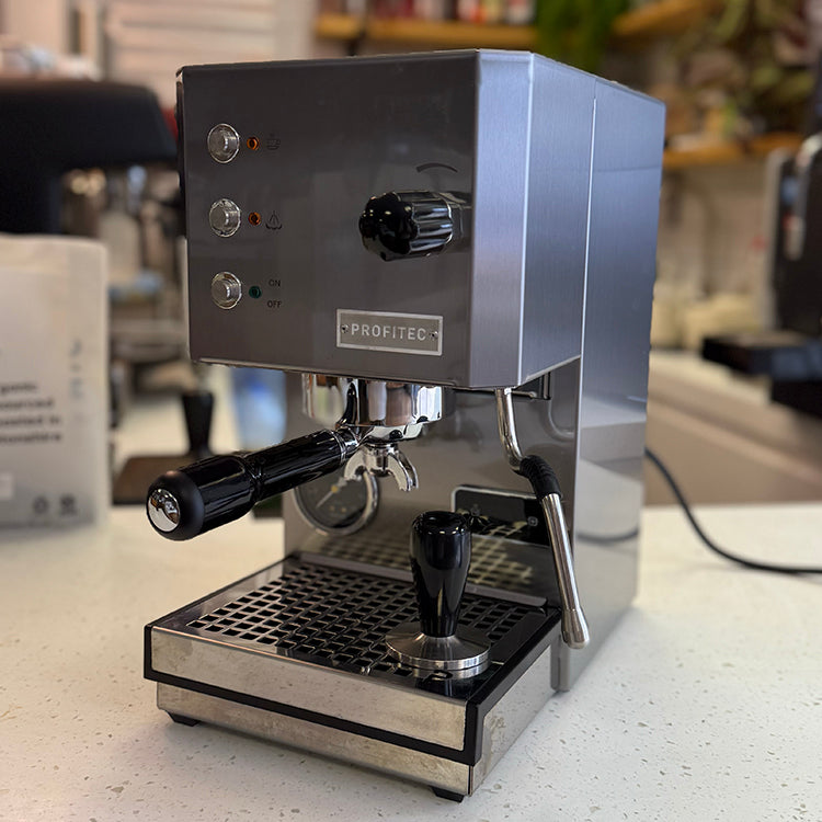 USED ONCE Profitec GO Espresso Machine - Brushed Stainless Steel