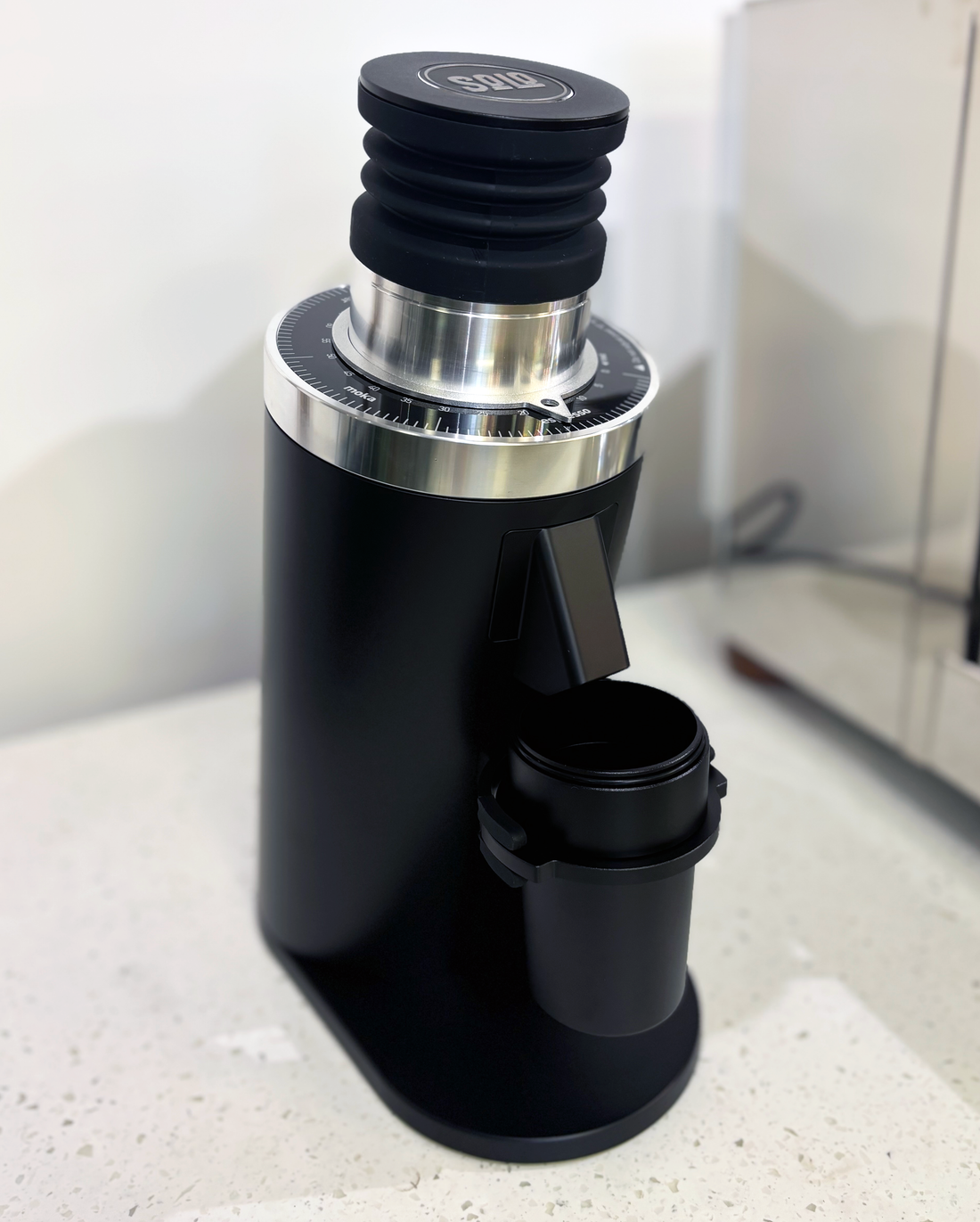 The Solo DF64 Gen 2 Grinder with DLC Burrs