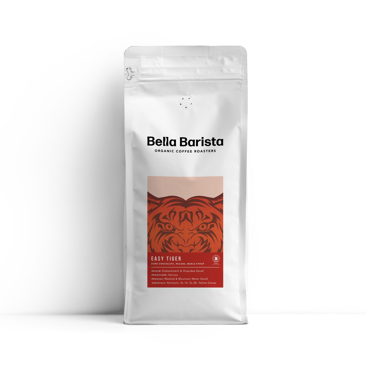 Easy Tiger Low Caffeine Blend - Organic Coffee