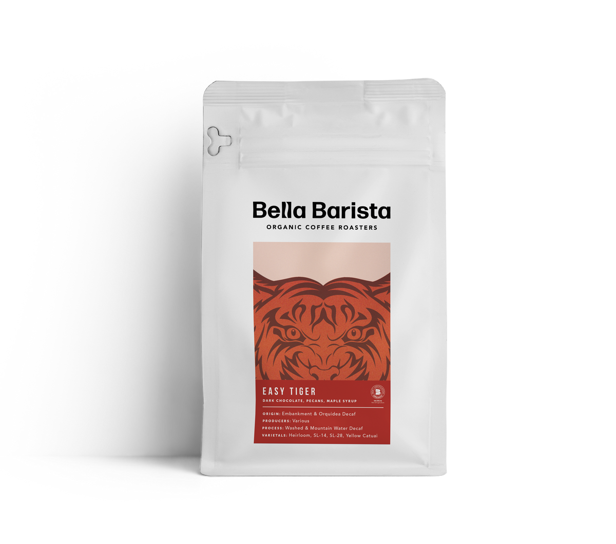 Easy Tiger Low Caffeine Blend - Organic Coffee