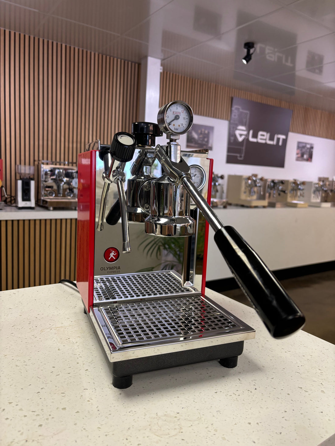 Olympia Cremina Lever Espresso Machine with Piston Pressure Kit