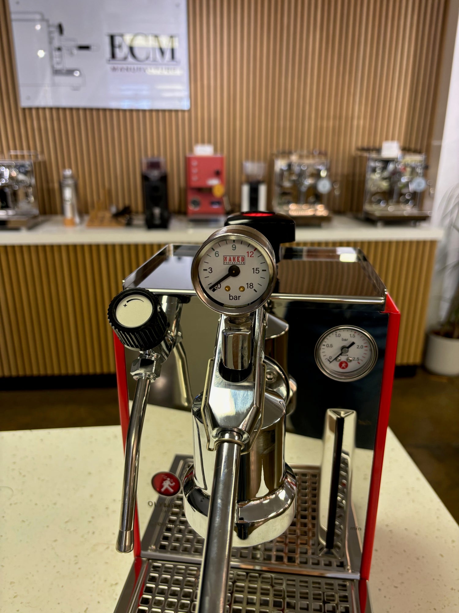 Olympia Cremina Lever Espresso Machine with Piston Pressure Kit