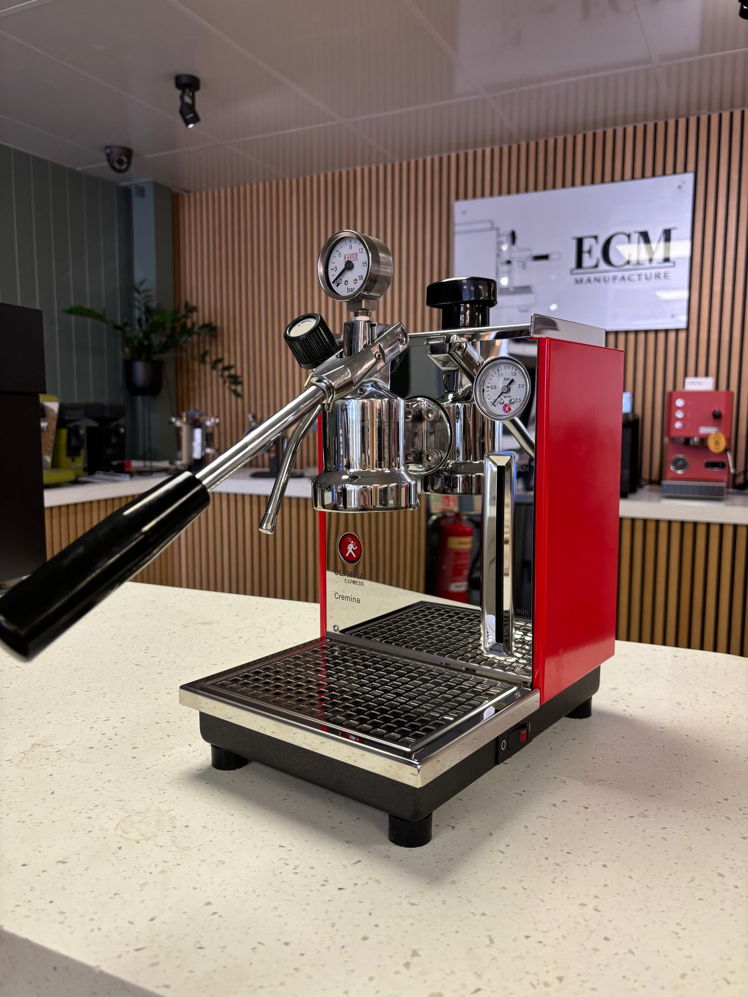 Olympia Cremina Lever Espresso Machine with Piston Pressure Kit