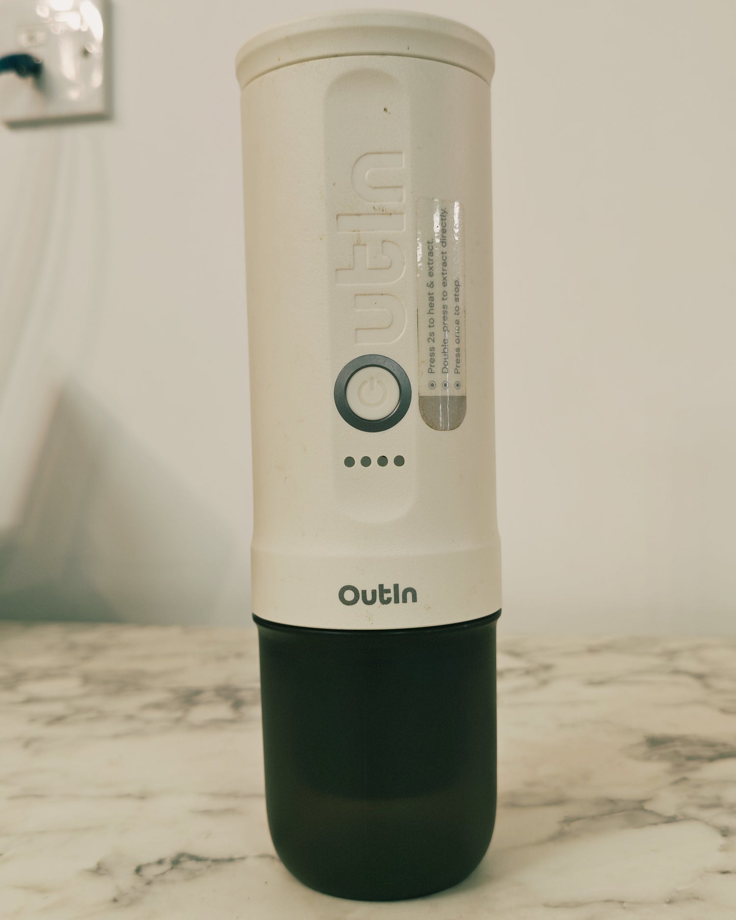 Outin Nano Portable Espresso Machine - Test Sample