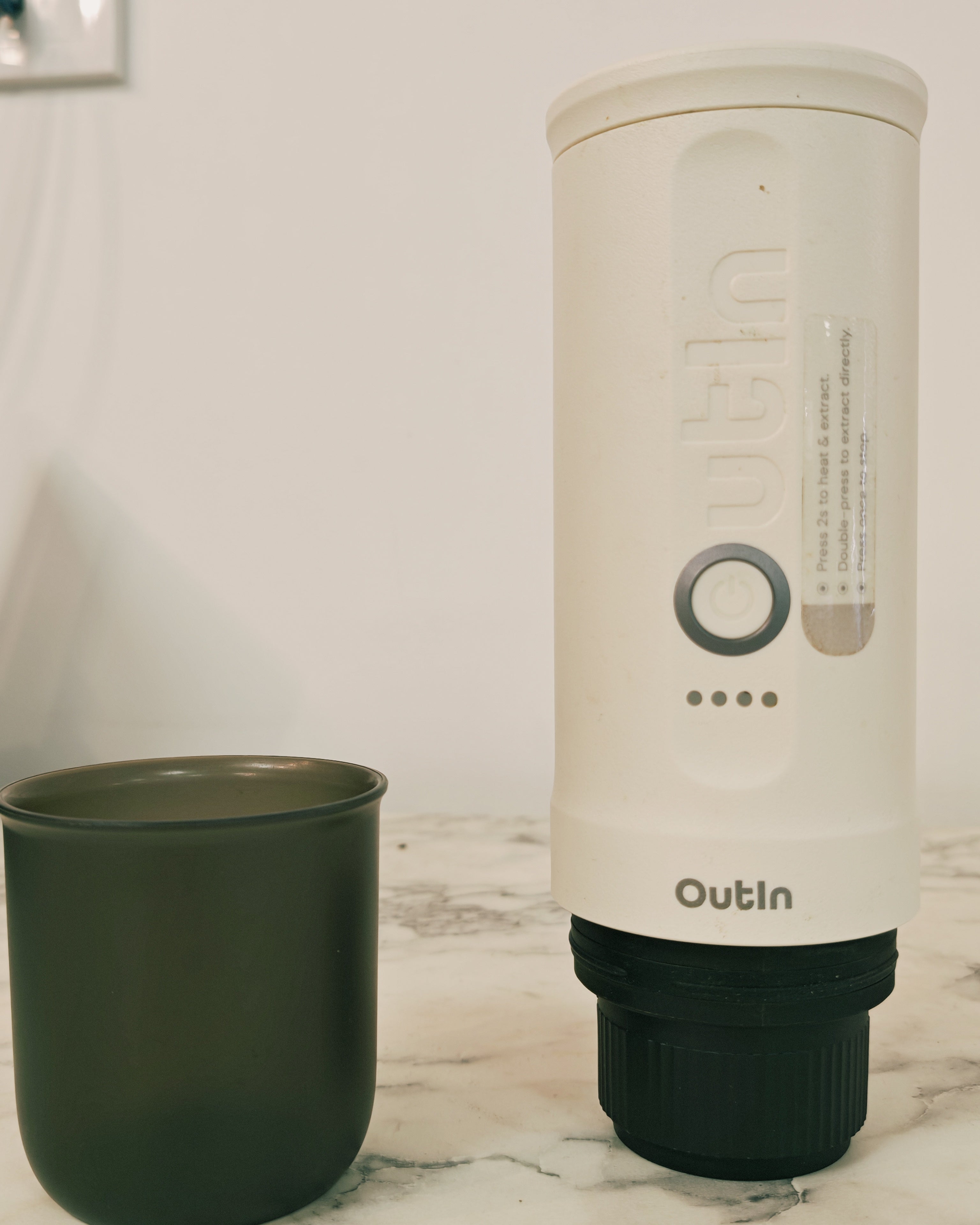 Outin Nano Portable Espresso Machine - Test Sample