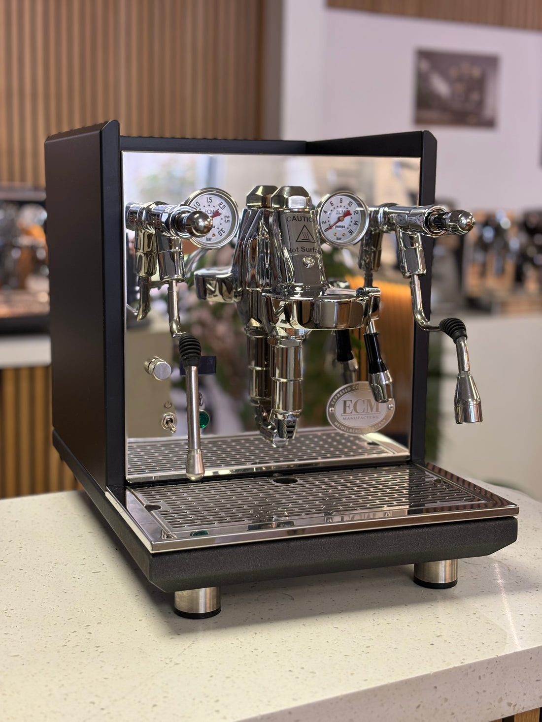 Ex Demo NEW - ECM Synchronika II Espresso Machine Black