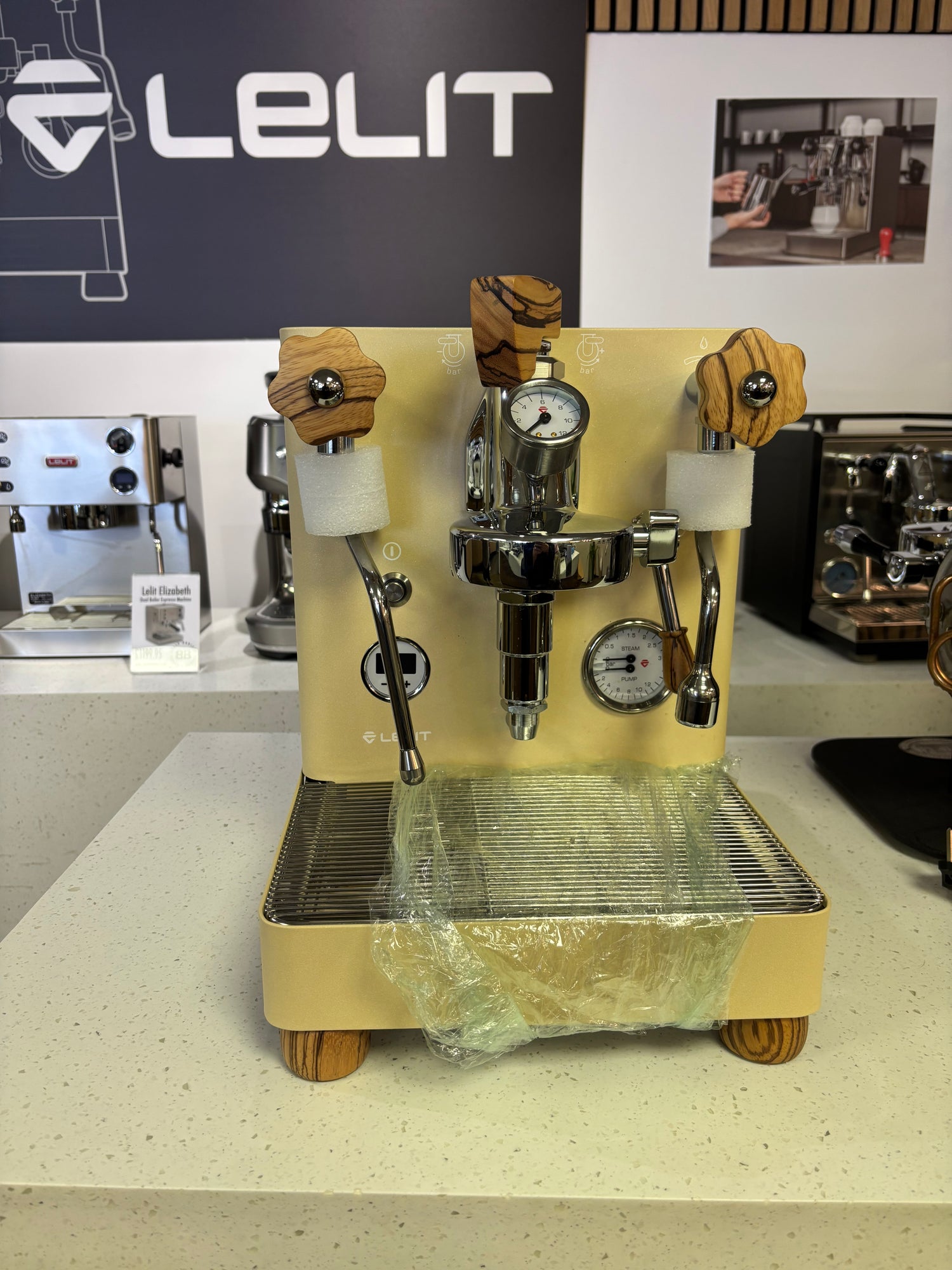 Used Once Lelit Bianca V3 Dual Boiler in Gold