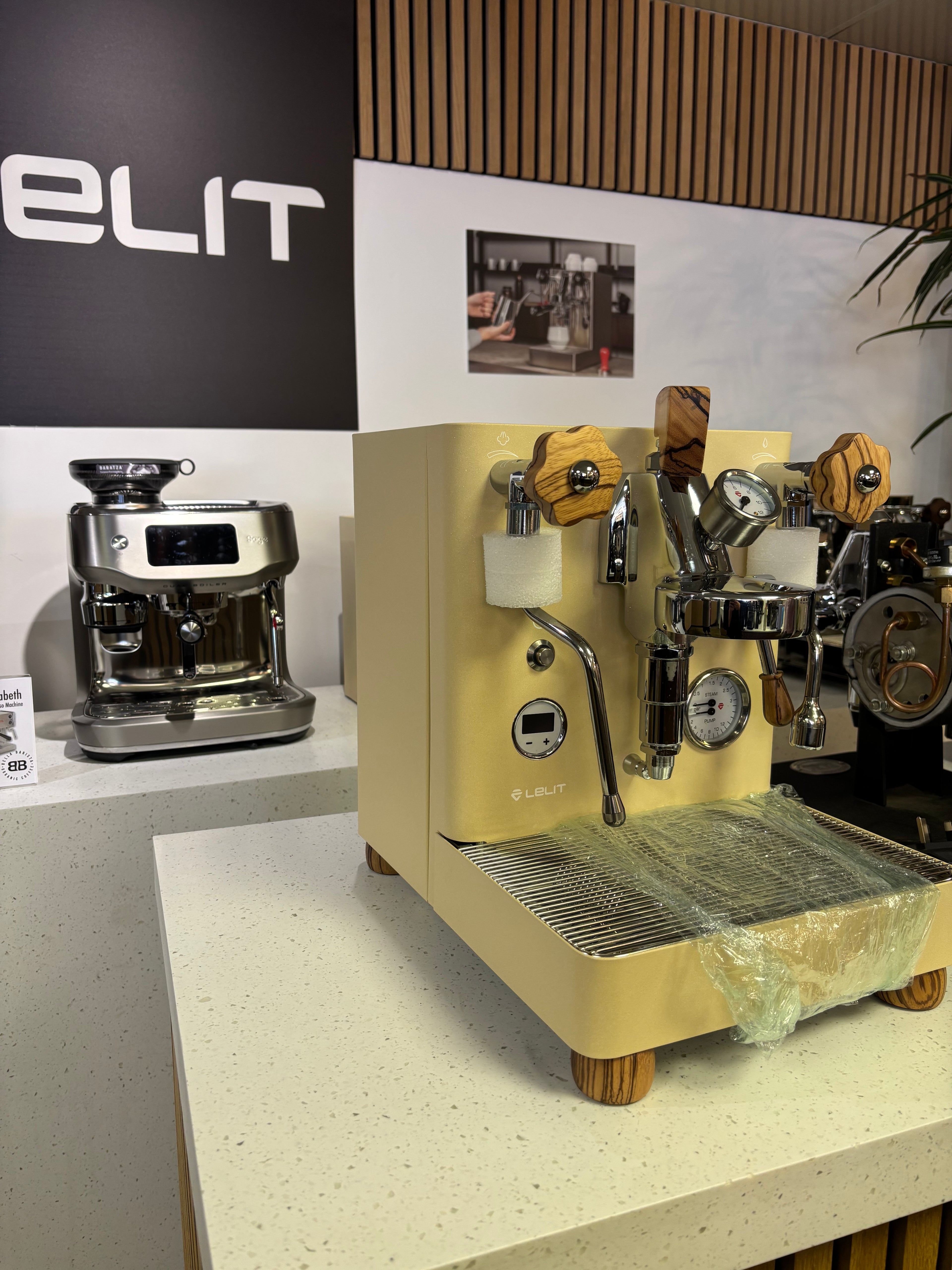 Used Once Lelit Bianca V3 Dual Boiler in Gold