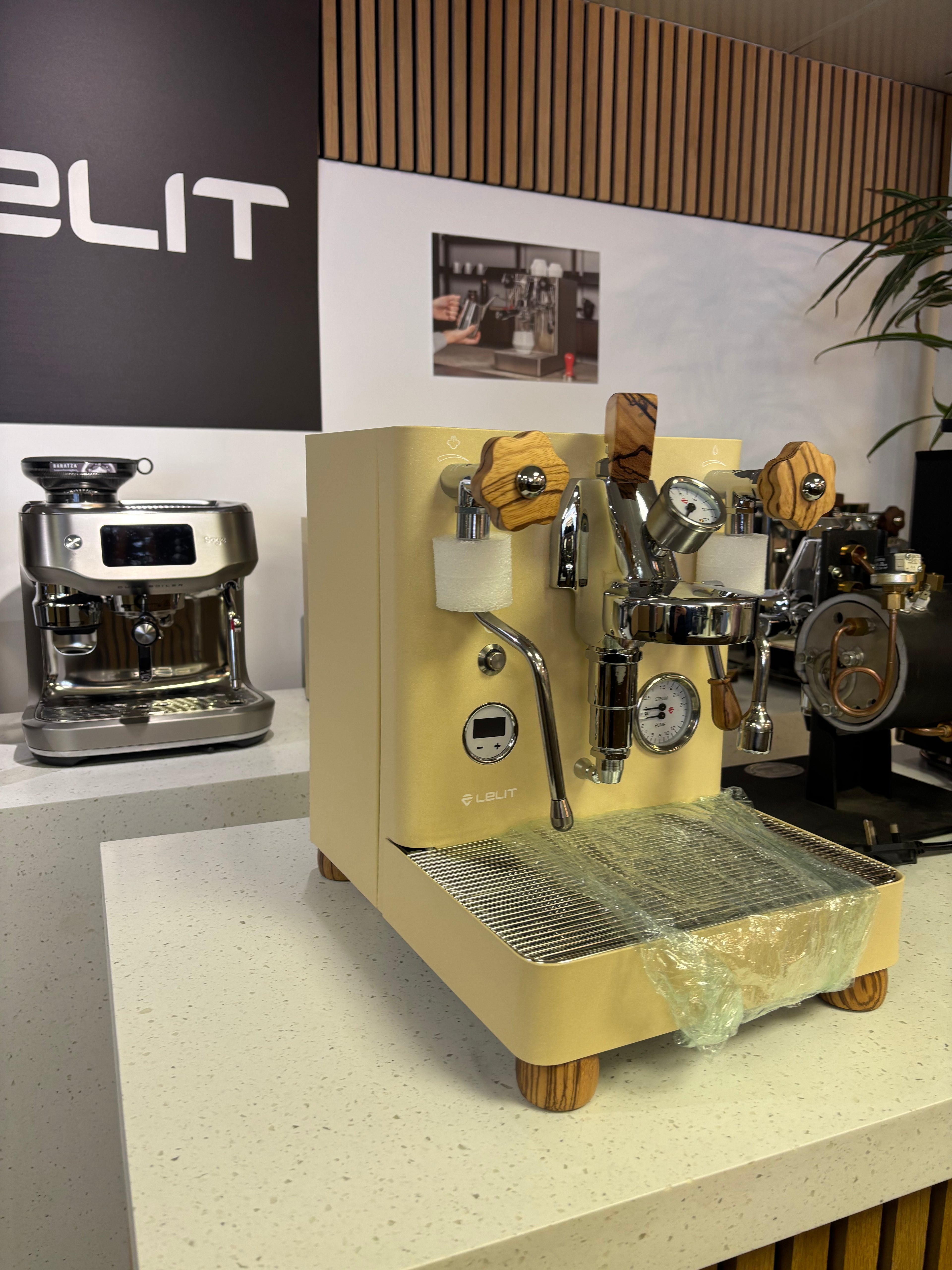 Used Once Lelit Bianca V3 Dual Boiler in Gold