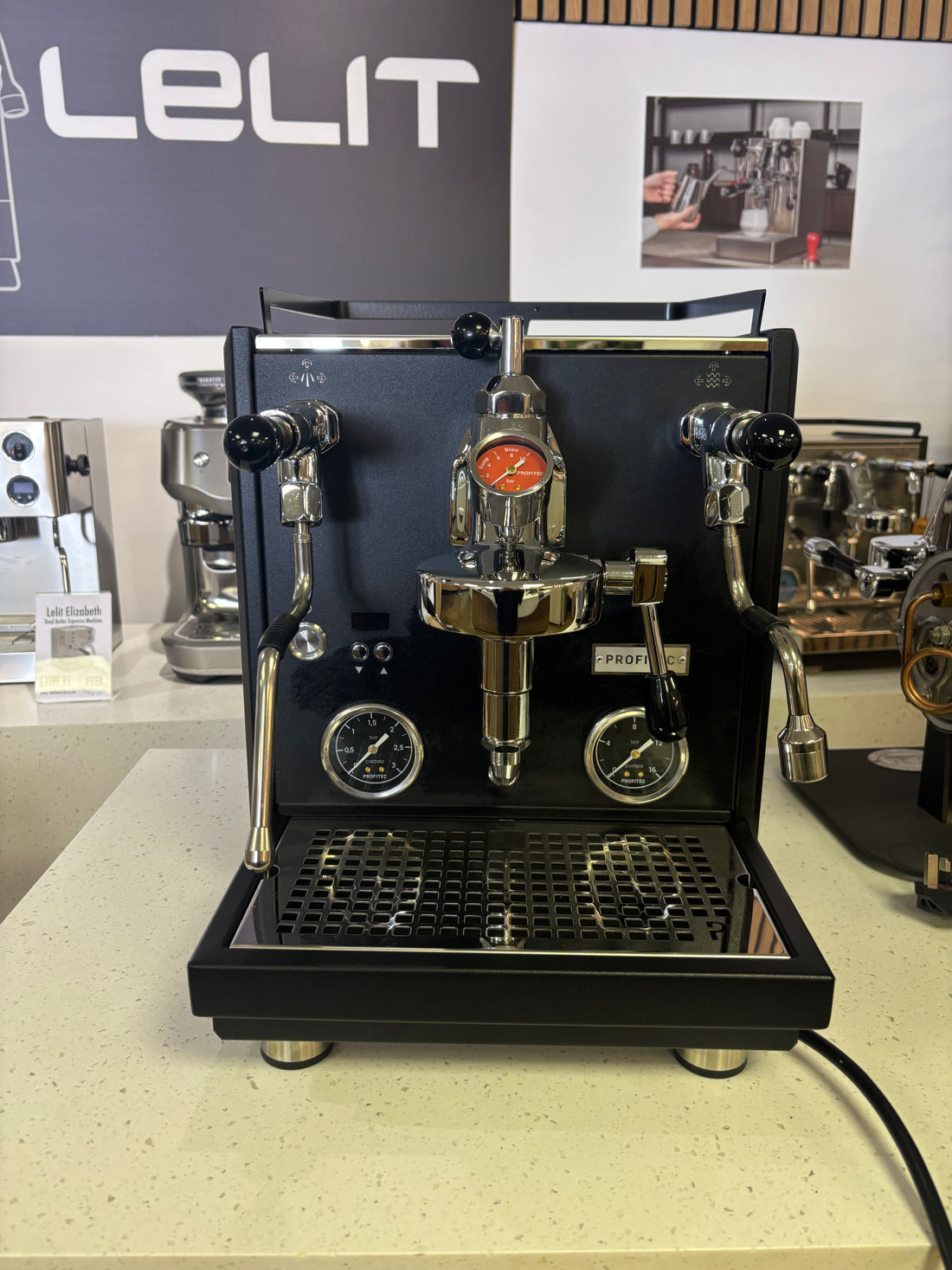 Used for one week Black Profitec Pro 700 &quot;Drive&quot; Dual Boiler Espresso Machine with Flow Control