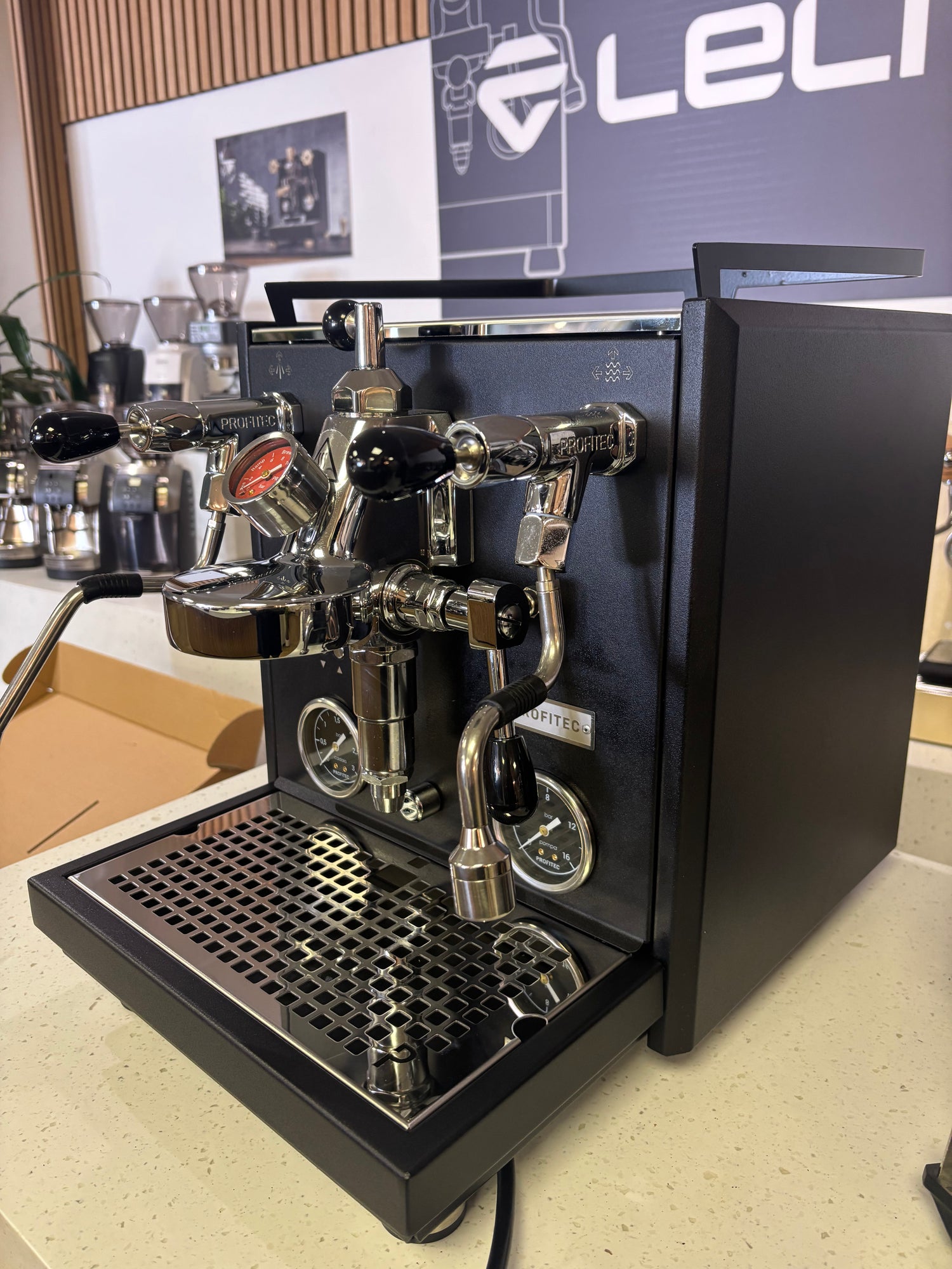 Used for one week Black Profitec Pro 700 &quot;Drive&quot; Dual Boiler Espresso Machine with Flow Control