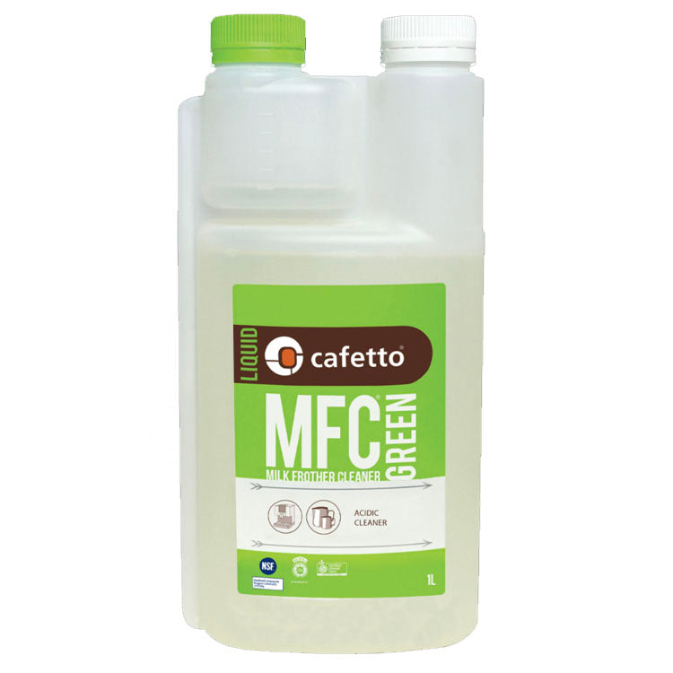 Cafetto MFC® Green (Organic) Milk Frother Cleaner 1L