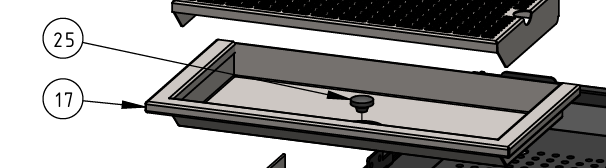 ECM Rubber Drip Tray Bung