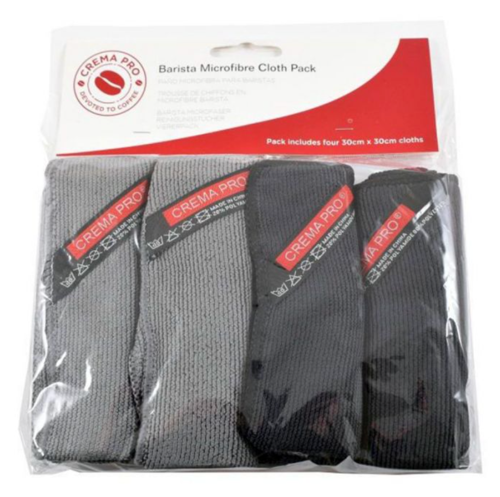 Crema Pro 4 pack Microfibre Cloth