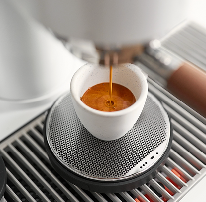 Meraki Espresso Cup and Saucer made from recycled coffee grounds