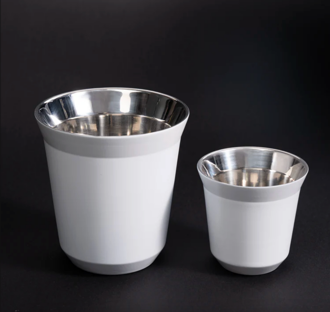 Meraki Double-Walled Insulated Cup Set 60ml + 240ml.
