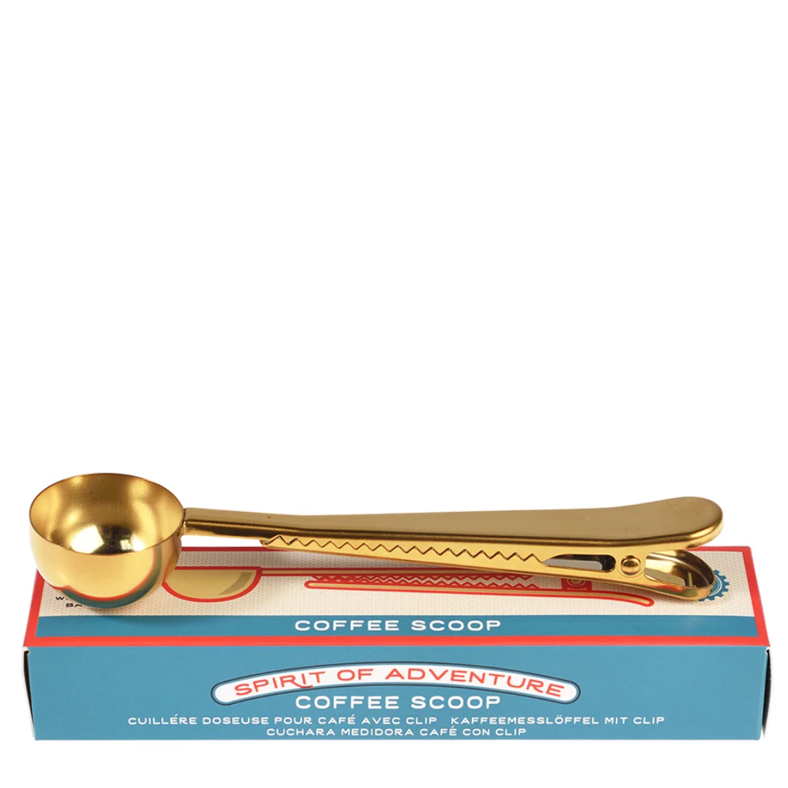 Coffee Spoon and Clip in One