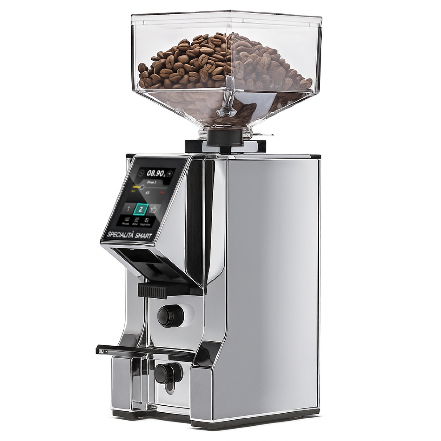 Eureka Mignon Specialita Smart Grinder with Free Magnetic Dosing Funnel