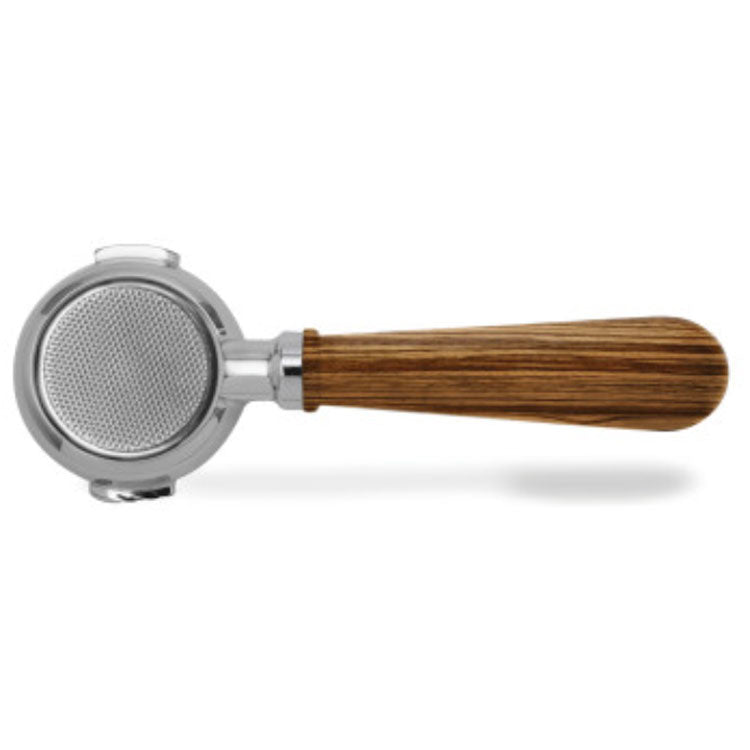 Lelit Bottomless Wooden 58mm Porta Filter holder Bella Barista