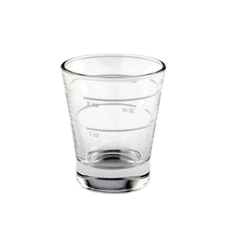 Lined Shot Glass 1oz & 2oz