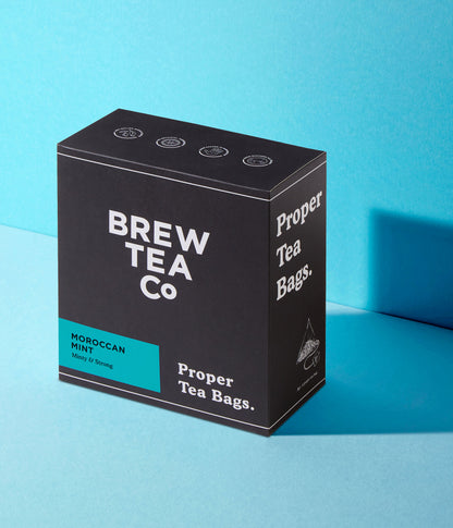 Brew Tea Co - Morrocan Mint, 100 Tea Bags