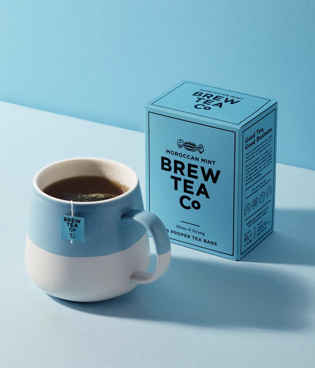 Brew Tea Co - Morrocan Mint, 100 Tea Bags