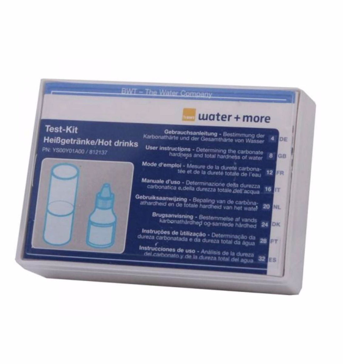 BWT Water Test Kit for Hardness and Total Hardness