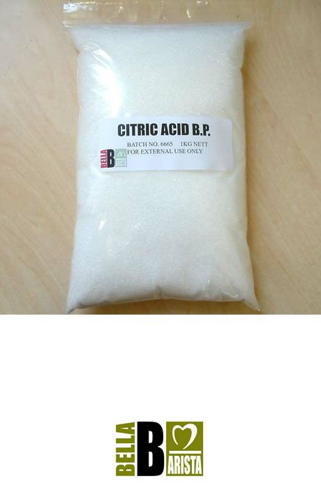 Citric Acid Coffee Machine Descaler - 1kg