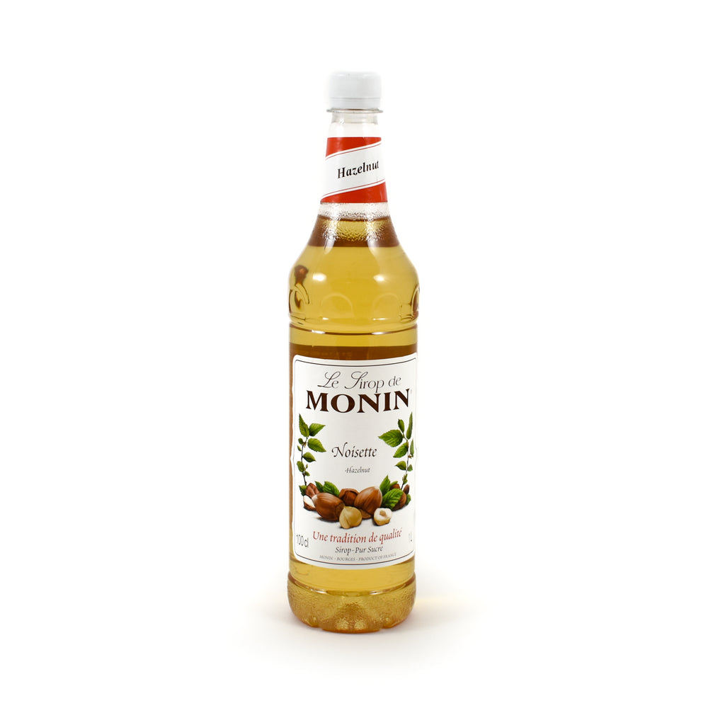 Monin Hazelnut Syrup 1ltr - Plastic Bottle